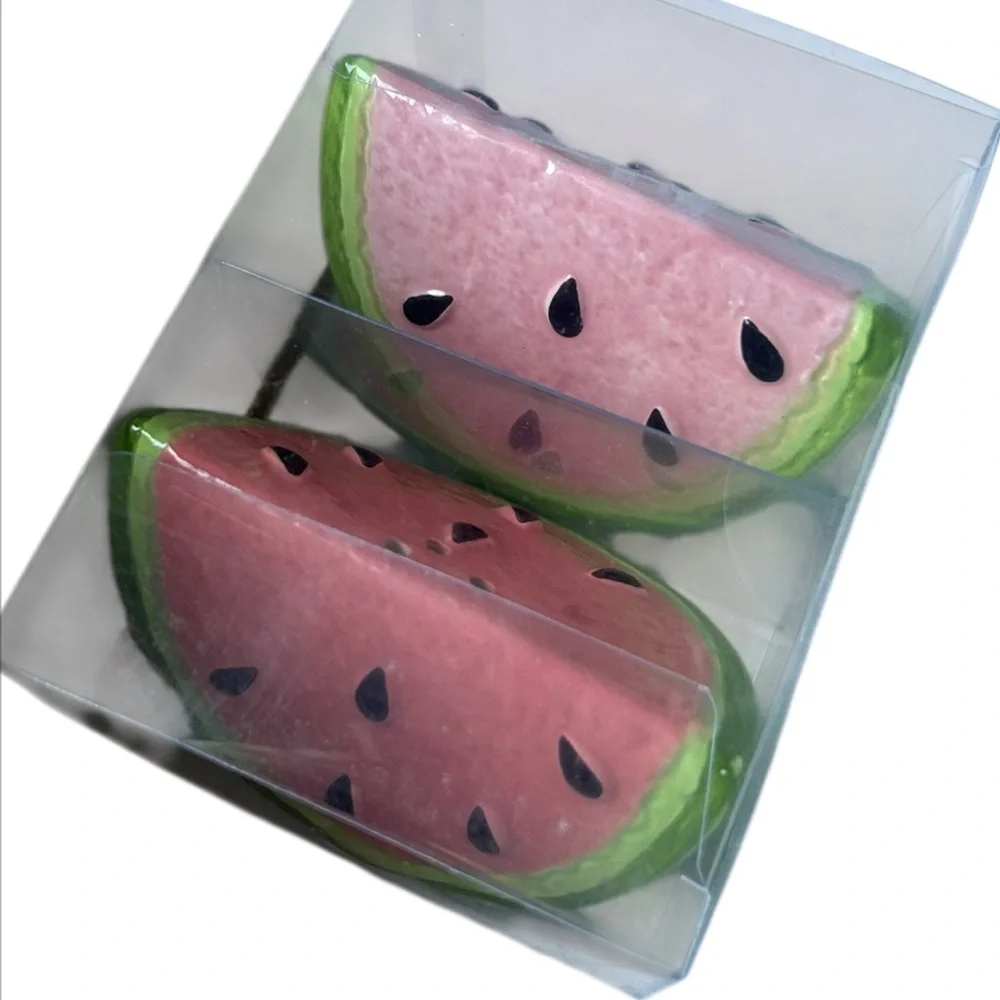 Watermelon Novelty Salt & Pepper Shakers